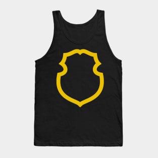 Polish heraldic mouth (golden) Tank Top